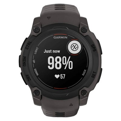 Часы Garmin Instinct E Black 40mm c угольно-черным ремешком