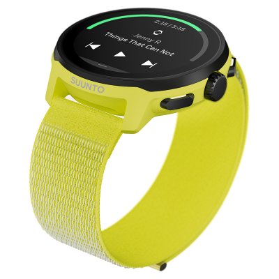 Часы SUUNTO RUN Lime с текстильным ремешком