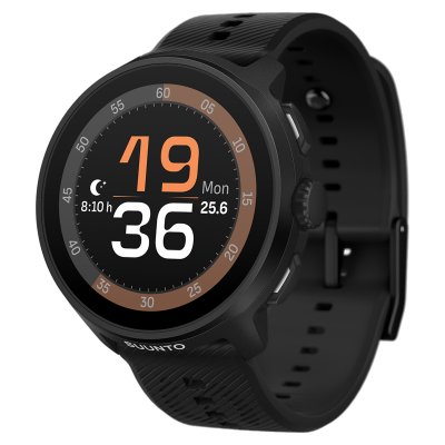 Часы SUUNTO RUN All Black с силиконовым ремешком